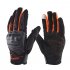 Motorcycle Gloves Anti skid Shockproof Cycling Motocross Safet Gloves Gants Orange L