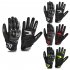 Motorcycle Gloves For Men Women Touchscreen Night Reflective Full Finger Gloves For ATV MTB Riding Road Racing Cycling Climbing fluorescent yellow S