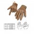 Motorcycle Gloves For Men Women Full Finger Touchscreen Anti Slip Motorbike Gloves Riding Protective Gear A16 black M