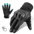 Motorcycle Gloves For Men Women Full Finger Touchscreen Anti Slip Motorbike Gloves Riding Protective Gear A16 black M