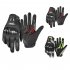 Motorcycle Gloves Touchscreen Full Finger Gloves Comfortable Breathable Anti slip For Men Women Riding Road Racing red M