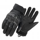 Motorcycle Gloves Touchscreen Anti-Slip Ventilation Hand Protection Full Finger Gloves