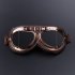 Motorcycle Goggles Glasses Vintage Motocross Retro Aviator Pilot Cruiser ATV UV Protection Goggles