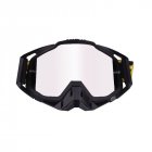 Motorcycle  Goggles Outdoor Off road Goggles Riding Glasses Windproof Dustproof riding glasses All black   black  silver 