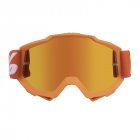 <span style='color:#F7840C'>Motorcycle</span> Goggles Riding Off-road Goggles Riding Glasses Outdoor Sports Eyeglasses Sand-proof Windproof Glasses Orange
