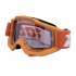 Motorcycle Goggles  Riding  Off road Goggles Riding Glasses Outdoor Sports Eyeglasses Sand proof Windproof Glasses Orange transparent