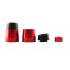 Motorcycle Handlebar Plugs Motorcycle Modification Balance Terminal for XMAX300 xmax300 17 18 red