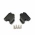 Motorcycle Handlebar Risers Adapter Bar Lift for SUZUKI DL250 650 1000 V STORM black