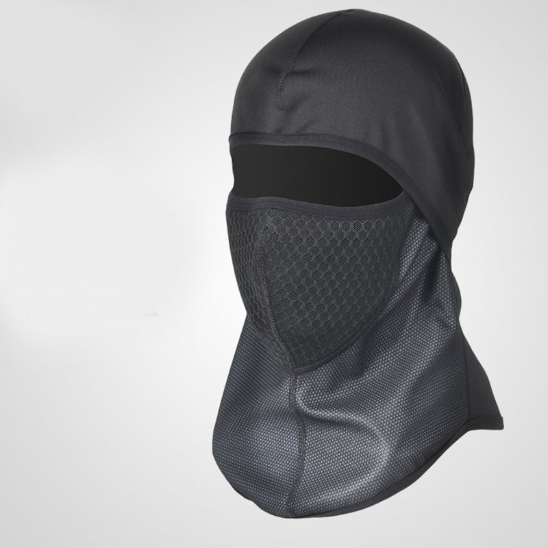 Motorcycle Head Covering Masks Windproof Cold Proof Cycling Masks Balaclava Cap Motorcycle Head Covering Masks black_One size