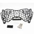 Motorcycle Headlight Grille Light Cover Protective Guard for Triumph TIGER 1200XC EXPLORER 12 17 black
