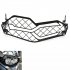 Motorcycle Headlight Protection Stainless Steel Grille Mesh for BMW F750GS F850GS 18 19 black
