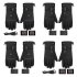 Motorcycle Heated Gloves For Men Women Waterproof Touchscreen With Rechargeable Battery Electric Heating Gloves Battery box  A1  One size fits all