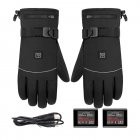 Motorcycle Heated Gloves For Men Women Waterproof Touchscreen With Rechargeable Battery Electric Heating Gloves Rechargeable (A2) One size fits all
