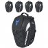 Motorcycle Helmet Bag Waterproof And Tear Resistant 22L 34L Expandable Motorbike Tail Bag Multiple Pockets Luggage Storage Backpack Universal Accessories Green 