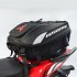Motorcycle Helmet Bag Waterproof And Tear Resistant 22L 34L Expandable Motorbike Tail Bag Multiple Pockets Luggage Storage Backpack Universal Accessories Green 