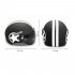 Motorcycle Helmet Half 3 4 with Retractable Drop Down Sun Visor Open Face Helmet Matte red