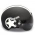 Motorcycle Helmet Half 3 4 with Retractable Drop Down Sun Visor Open Face Helmet Matte red