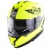 Motorcycle Helmet Riding Racing Helmet Men Women Outdoor Riding Double Lens Full Face Helmet Ece Standard Fluorescent Yellow M