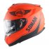 Motorcycle Helmet Riding Racing Helmet Men Women Outdoor Riding Double Lens Full Face Helmet Ece Standard Matte Red L