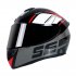 Motorcycle Helmet cool Modular Moto Helmet With Inner Sun Visor Safety Double Lens Racing Full Face the Helmet Moto Helmet Knight Grey SER XL