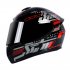Motorcycle Helmet cool Modular Moto Helmet With Inner Sun Visor Safety Double Lens Racing Full Face the Helmet Moto Helmet Knight Pulse Red XL