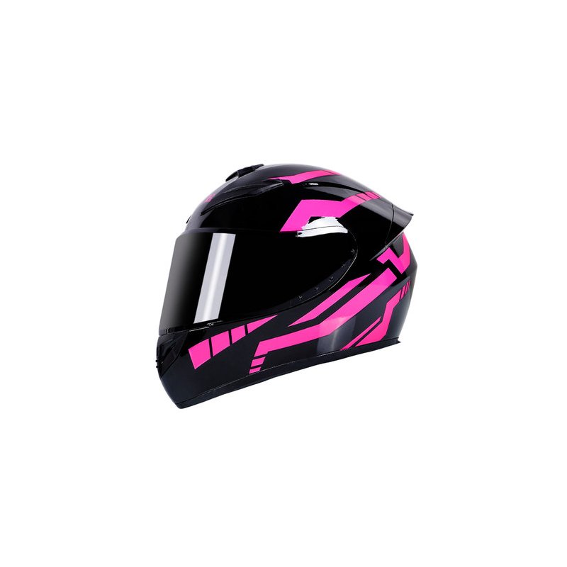 Motorcycle Helmet cool Modular Moto Helmet With Inner Sun Visor Safety Double Lens Racing Full Face the Helmet Moto Helmet Samurai_XL
