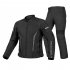 Motorcycle Jacket For Men Women Removable Liner All Season Windproof Motorbike Riding Jacket Body Protective Gear Black white  top  M