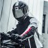 Motorcycle Jacket For Men Women Removable Liner All Season Windproof Motorbike Riding Jacket Body Protective Gear Black white  top  M