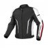 Motorcycle Jacket For Men Women Removable Liner All Season Windproof Motorbike Riding Jacket Body Protective Gear Black white  top  M