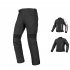 Motorcycle Jacket For Men Women Removable Liner All Season Windproof Motorbike Riding Jacket Body Protective Gear Black white  top  M