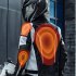 Motorcycle Jacket For Men Women Removable Liner All Season Windproof Motorbike Riding Jacket Body Protective Gear Black white  top  M