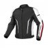 Motorcycle Jacket For Men Women Removable Liner All Season Windproof Motorbike Riding Jacket Body Protective Gear Black white  top  3XL