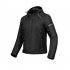Motorcycle Jacket For Men Women All Season Waterproof Jacket With Removable Liner Adjustable Slim Fit Riding Gear black 3XL