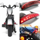 Motorcycle LED Taillight Mudguard Brake Light for  Davidson Sportster 883 X