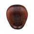 Motorcycle Leather Solo Passenger Seat Cover Cowl Pad For  Sportster Bobber Chopper Custom Brown Black  brown