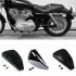 Motorcycle Left Battery Cover For  Sportster XL Iron 883 1200 2004 2013 Plating