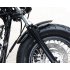 Motorcycle Metal Short Front Fender Mudguard  For 2010 2017  Sportster 48 XL1200X 1200 Bright black