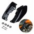 Motorcycle Mid Frame Air Deflector Trim For  Touring Street Glide FLHX 09 16 Chrome Plating color