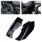 Motorcycle Mid-Frame Air Deflector Trim For  Touring Street Glide FLHX 09-16 black