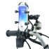Motorcycle Mobile Phone Holder Modification Electric Bike Bicycle Accessories Aluminum Alloy Base Bracket Handlebar Type