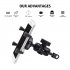Motorcycle Mobile Phone Holder Modification Electric Bike Bicycle Accessories Aluminum Alloy Base Bracket Mirror Base Type