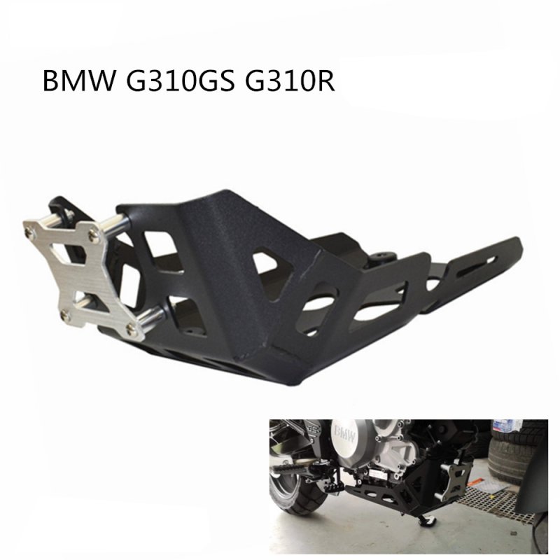 Motorcycle Modification Engine Protective Cover Underpan Protective  Board for BMW G310GS G310R 2017-2019 black