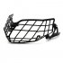 Motorcycle Modification Headlamp Net Headlight Grille Guard Cover Protector for Benelli TRK502X 2018 black