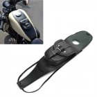 Motorcycle PU Leather Fuel Tank Panel with Pouch for  Sportsterfor  Sportster black