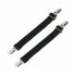Motorcycle Pant Leg Clamps Straps Clips Holder Windproof Multi functional Portable Rider Stirrups Pants Clip Outdoor Cycling Protective Gear black One size fits