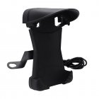 Motorcycle Phone Holder Sun Shade 360-degree Rotation Phone Clip Gps Navigation Stand Shockproof Bracket 9-24V mirror charge