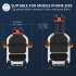 Motorcycle Phone Mount 360   Rotation 15w Wireless Fast Charging Holder for iPhone Android M10 Wireless Charge