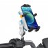 Motorcycle Phone Mount 360   Rotation 15w Wireless Fast Charging Holder for iPhone Android M10 Wireless Charge