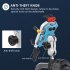 Motorcycle Phone Mount 360   Rotation 15w Wireless Fast Charging Holder for iPhone Android M10 Wireless Charge