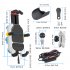 Motorcycle Phone Mount 360   Rotation 15w Wireless Fast Charging Holder for iPhone Android M10 Wireless Charge